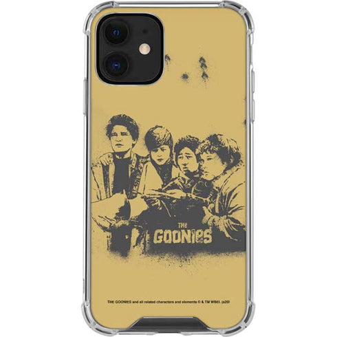 Warner Bros The Goonies (1985) The Goonies Cast iPhone 12 Mini Clear Case
