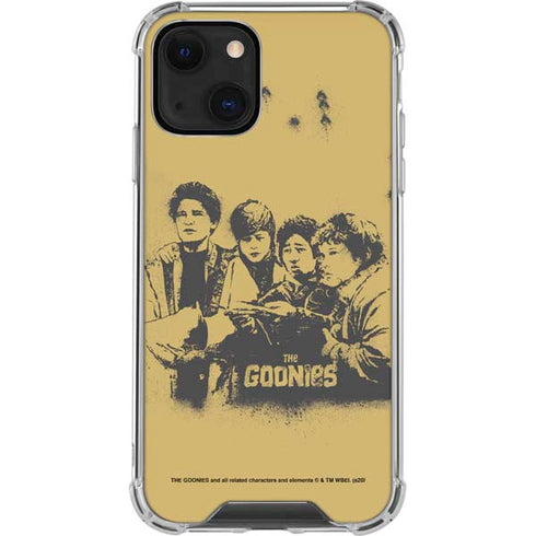 Warner Bros The Goonies (1985) The Goonies Cast iPhone 13 Mini Clear Case