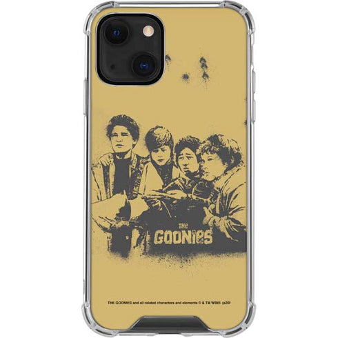 Warner Bros The Goonies (1985) The Goonies Cast iPhone 14 Plus Clear Case