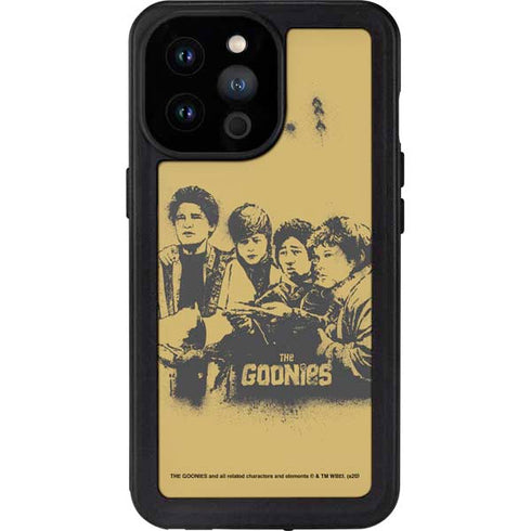Warner Bros The Goonies (1985) The Goonies Cast iPhone 14 Pro Max Waterproof Case