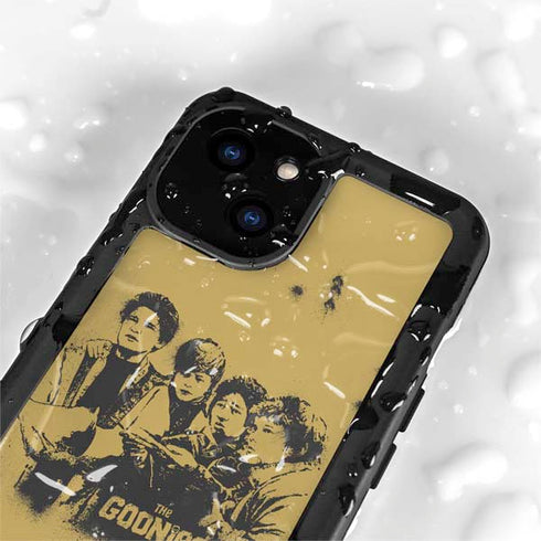 Warner Bros The Goonies (1985) The Goonies Cast iPhone 15 Waterproof Case