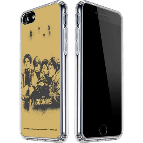 Warner Bros The Goonies (1985) The Goonies Cast iPhone SE (2nd & 3rd Gen) Clear Case