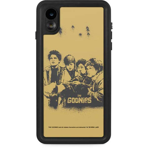 Warner Bros The Goonies (1985) The Goonies Cast iPhone XR Waterproof Case