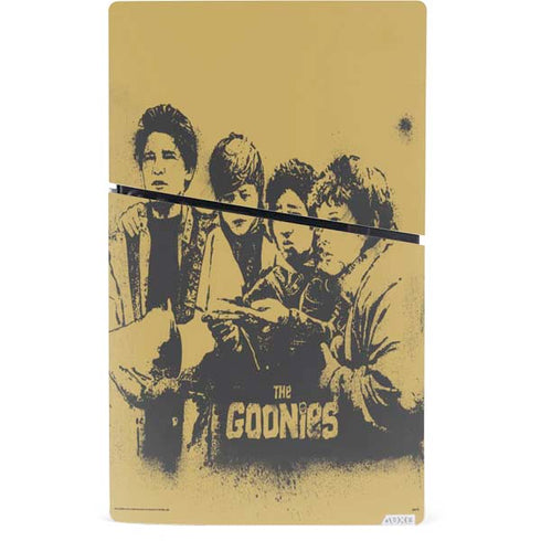Warner Bros The Goonies (1985) The Goonies Cast PS5 Slim Digital Edition Bundle Skin
