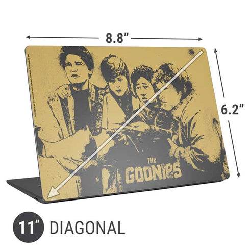 Warner Bros The Goonies (1985) The Goonies Cast Universal Laptop 11in (8.8 x 6.2in) Skin