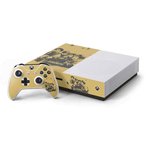 Warner Bros The Goonies (1985) The Goonies Cast Xbox One S Console and Controller Bundle Skin