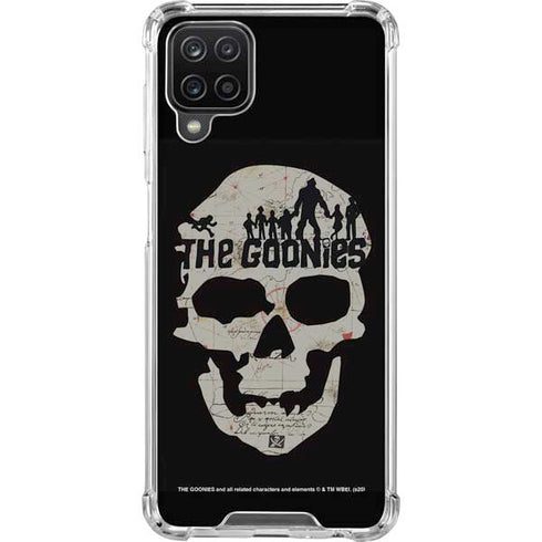 Warner Bros The Goonies (1985) The Goonies Skull Map Galaxy A12 Clear Case