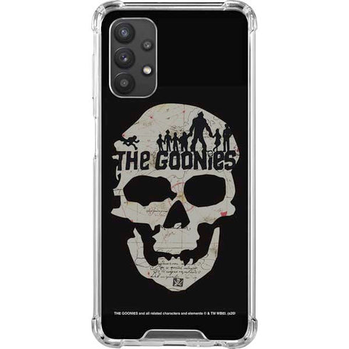 Warner Bros The Goonies (1985) The Goonies Skull Map Galaxy A32 5G Clear Case