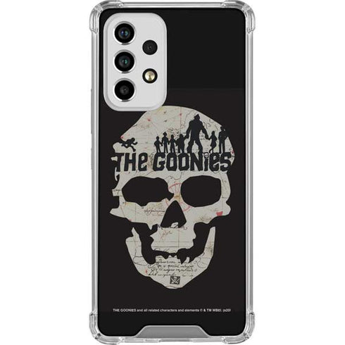 Warner Bros The Goonies (1985) The Goonies Skull Map Galaxy A33 5G Clear Case
