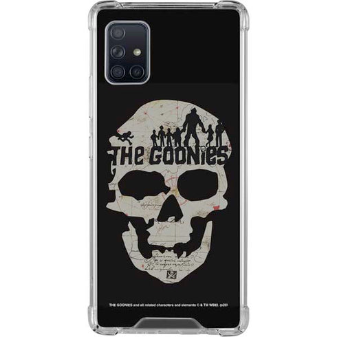 Warner Bros The Goonies (1985) The Goonies Skull Map Galaxy A51 5G Clear Case