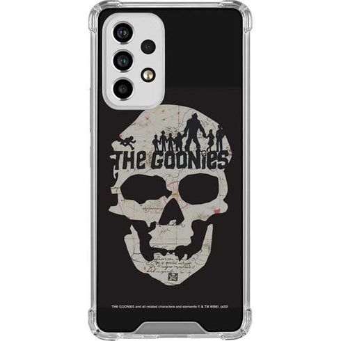 Warner Bros The Goonies (1985) The Goonies Skull Map Galaxy A53 5G Clear Case