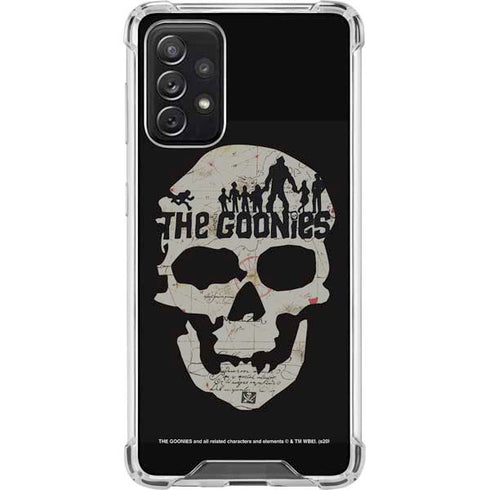 Warner Bros The Goonies (1985) The Goonies Skull Map Galaxy A72 5G Clear Case