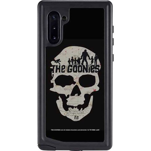 Warner Bros The Goonies (1985) The Goonies Skull Map Galaxy Note 10 Waterproof Case