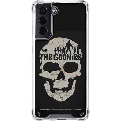 Warner Bros The Goonies (1985) The Goonies Skull Map Galaxy S21 5G Clear Case