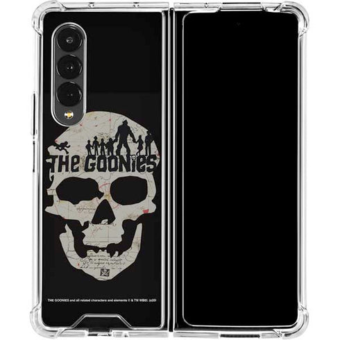 Warner Bros The Goonies (1985) The Goonies Skull Map Galaxy Z Fold4 5G Clear Case
