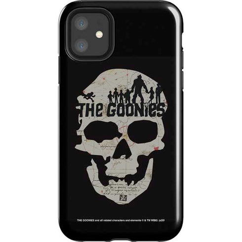 Warner Bros The Goonies (1985) The Goonies Skull Map iPhone 11 Impact Case