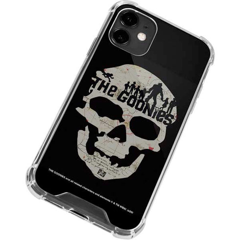 Warner Bros The Goonies (1985) The Goonies Skull Map iPhone 12 Clear Case