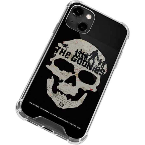 Warner Bros The Goonies (1985) The Goonies Skull Map iPhone 14 Clear Case