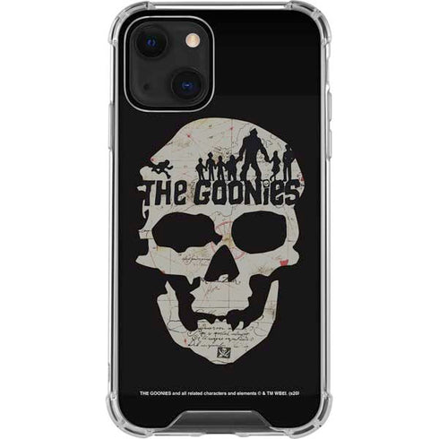 Warner Bros The Goonies (1985) The Goonies Skull Map iPhone 14 Plus Clear Case
