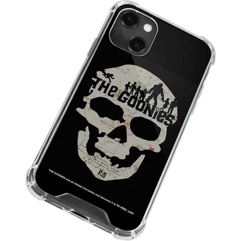 Warner Bros The Goonies (1985) The Goonies Skull Map iPhone 14 Plus Clear Case