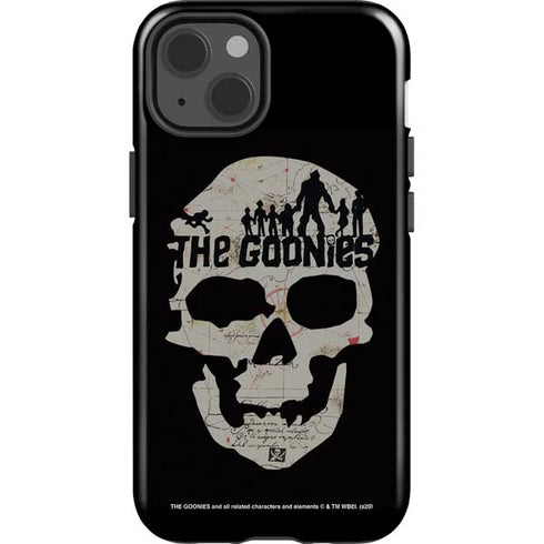 Warner Bros The Goonies (1985) The Goonies Skull Map iPhone 15 Impact Case