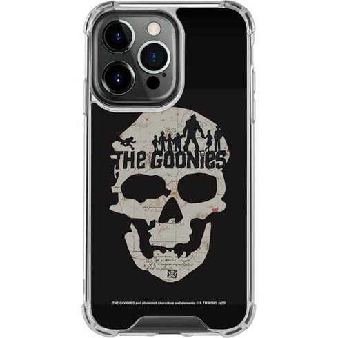 Warner Bros The Goonies (1985) The Goonies Skull Map iPhone 14 Pro Clear Case