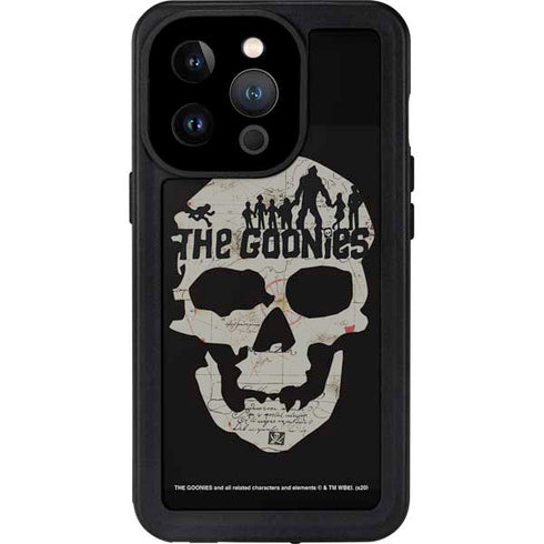 Warner Bros The Goonies (1985) The Goonies Skull Map iPhone 14 Pro Waterproof Case
