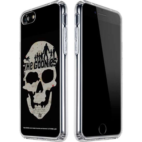 Warner Bros The Goonies (1985) The Goonies Skull Map iPhone SE (2nd & 3rd Gen) Clear Case