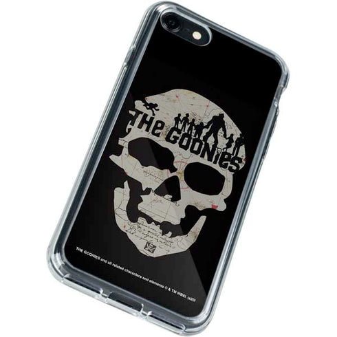 Warner Bros The Goonies (1985) The Goonies Skull Map iPhone SE (2nd & 3rd Gen) Clear Case