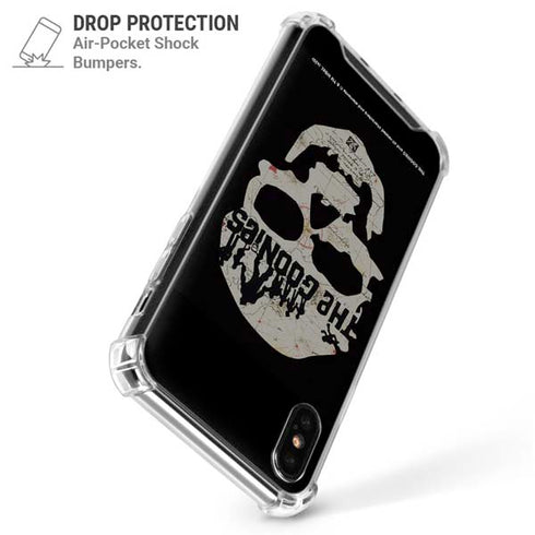 Warner Bros The Goonies (1985) The Goonies Skull Map iPhone XS Max Clear Case