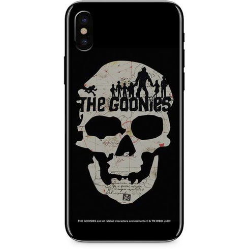 Warner Bros The Goonies (1985) The Goonies Skull Map iPhone XS Skin