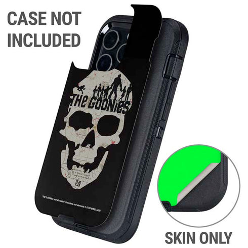 Warner Bros The Goonies (1985) The Goonies Skull Map Otterbox Defender iPhone Skin