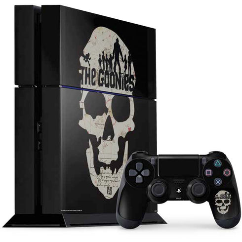 Warner Bros The Goonies (1985) The Goonies Skull Map PS4 Console and Controller Bundle Skin