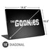 Warner Bros The Goonies (1985) The Goonies Universal Laptop 18in (14.6 x 10.6in) Skin
