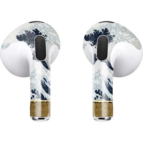 Hokusai The Great Wave off Kanagawa Apple AirPods (3rd Gen 2021) Skin
