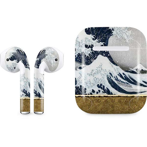 Hokusai The Great Wave off Kanagawa Apple AirPods Skin