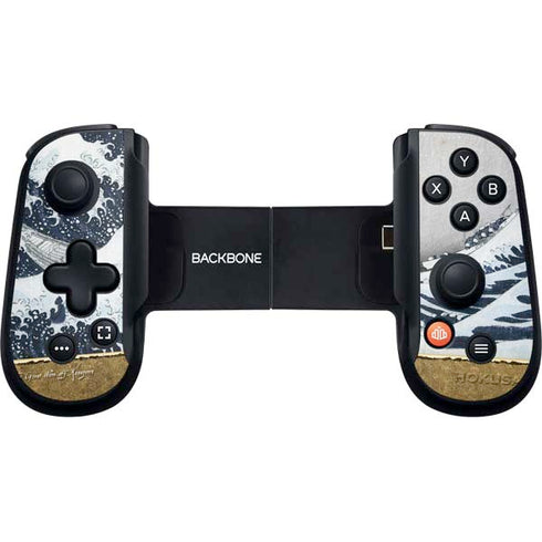 The Great Wave off Kanagawa by Hokusai Backbone One for iPhone Game Controller Skin