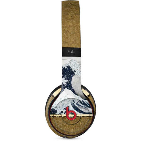 Hokusai The Great Wave off Kanagawa Beats Solo 2 Wireless Skin
