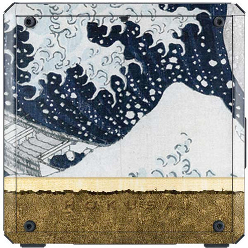 Hokusai The Great Wave off Kanagawa Cooler Master MasterBox Q300L Mini Tower Skin