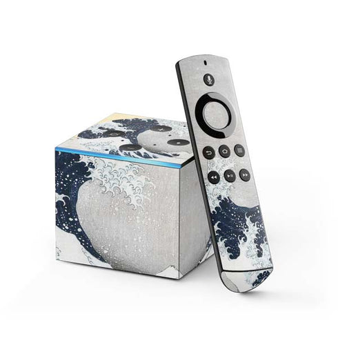 Hokusai The Great Wave off Kanagawa Fire TV Cube Skin