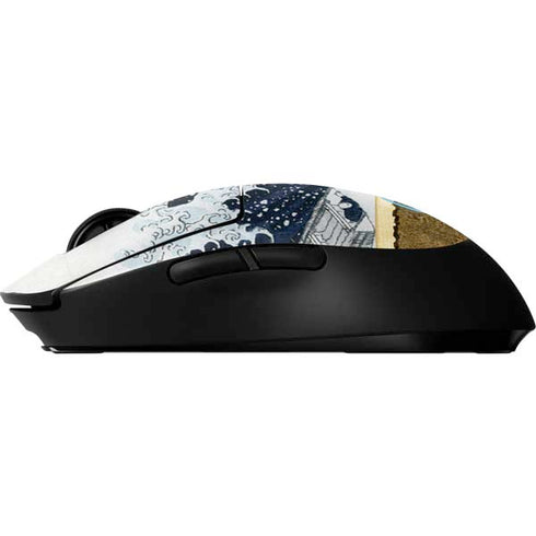Hokusai The Great Wave off Kanagawa G Pro Wireless Gaming Mouse Skin