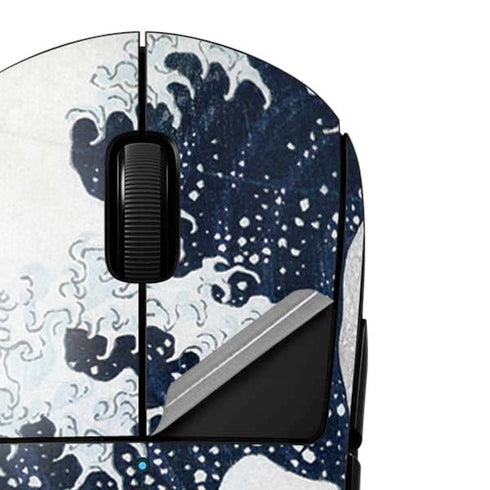 Hokusai The Great Wave off Kanagawa G Pro Wireless Gaming Mouse Skin
