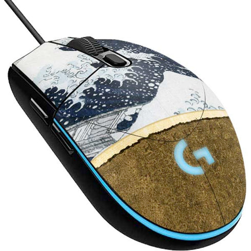 Hokusai The Great Wave off Kanagawa G203 Prodigy RGB Wired Gaming Mouse Skin