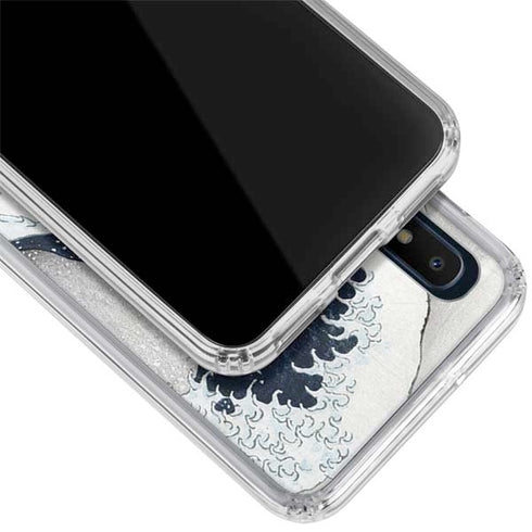 Hokusai The Great Wave off Kanagawa Galaxy A10e Clear Case