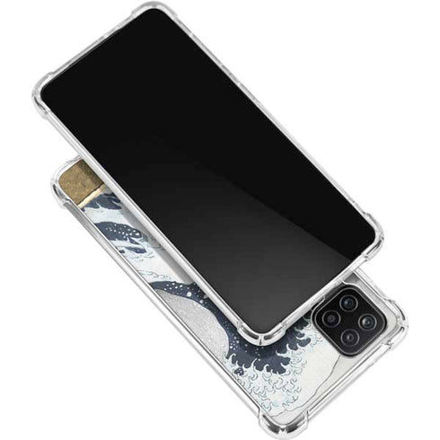 Hokusai The Great Wave off Kanagawa Galaxy A12 Clear Case