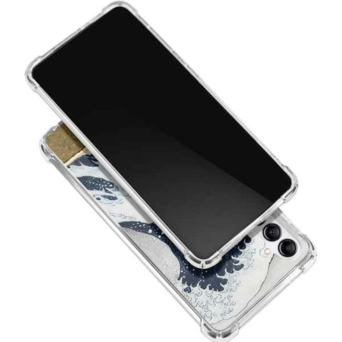 The Great Wave off Kanagawa by Hokusai Galaxy A15 5G Clear Case