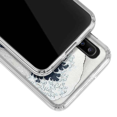 Hokusai The Great Wave off Kanagawa Galaxy A30 Clear Case