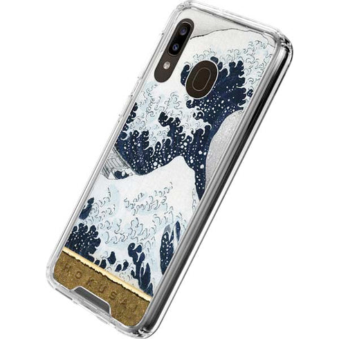 Hokusai The Great Wave off Kanagawa Galaxy A30 Clear Case