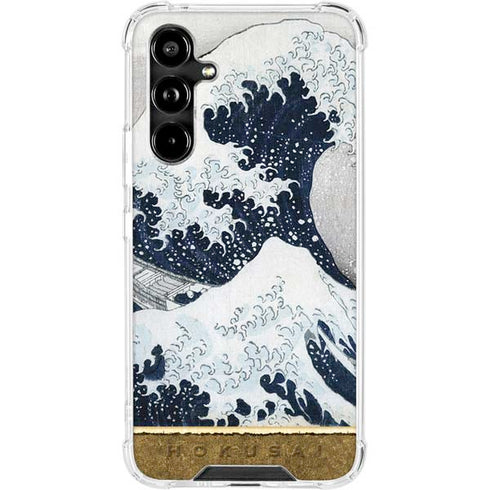 The Great Wave off Kanagawa by Hokusai Galaxy A54 5G Clear Case
