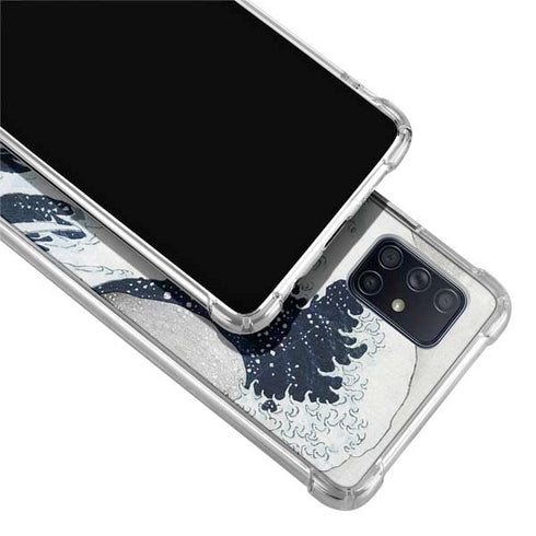 Hokusai The Great Wave off Kanagawa Galaxy A71 5G Clear Case